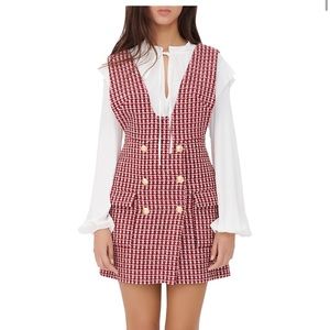 Maje Tweed Mini Dress M NWT